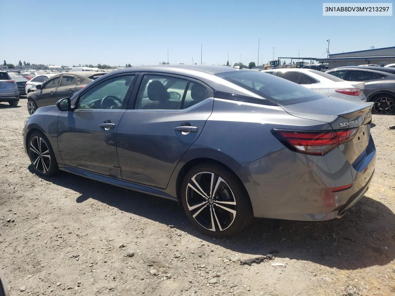 2021 Nissan Sentra Sr VIN: 3N1AB8DV3MY213297 Lot: 64699934