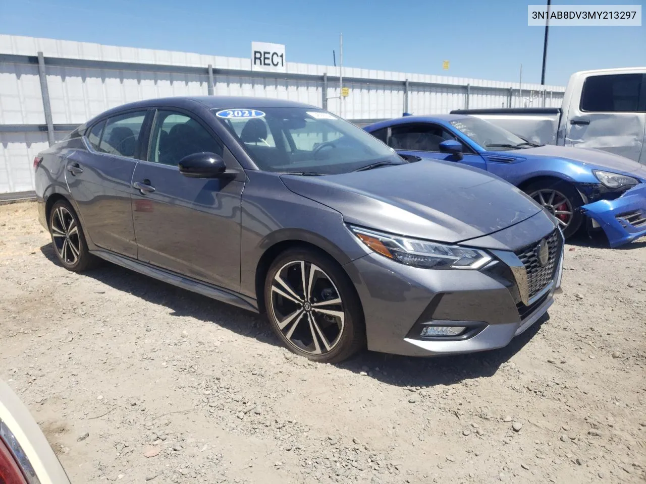 2021 Nissan Sentra Sr VIN: 3N1AB8DV3MY213297 Lot: 64699934