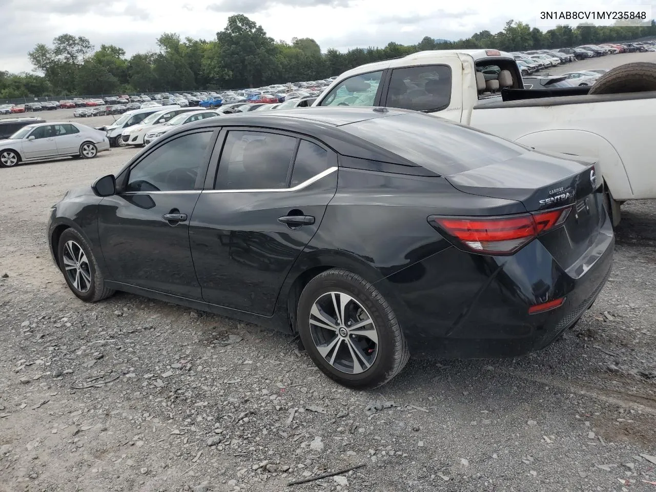 2021 Nissan Sentra Sv VIN: 3N1AB8CV1MY235848 Lot: 65126474