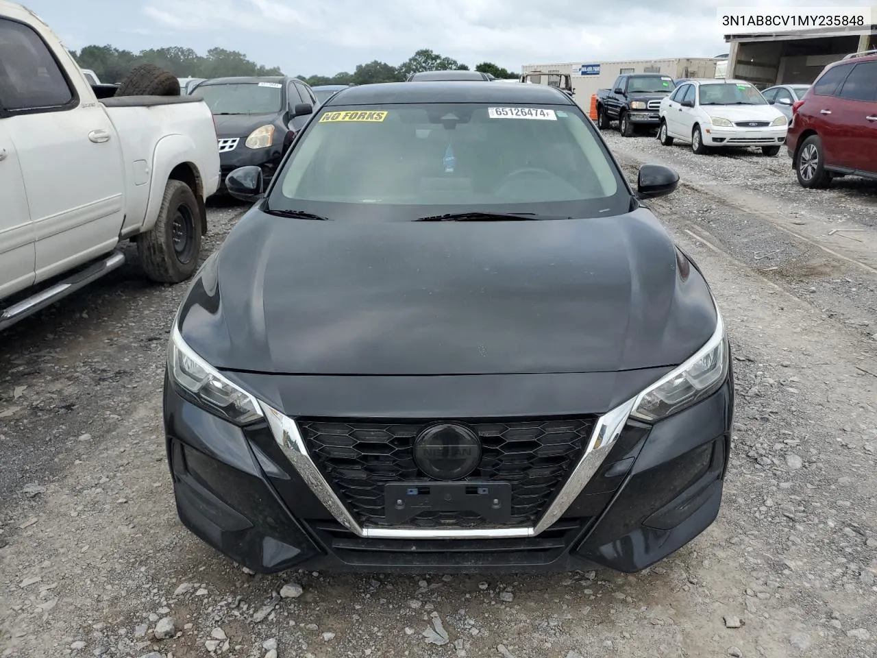 2021 Nissan Sentra Sv VIN: 3N1AB8CV1MY235848 Lot: 65126474