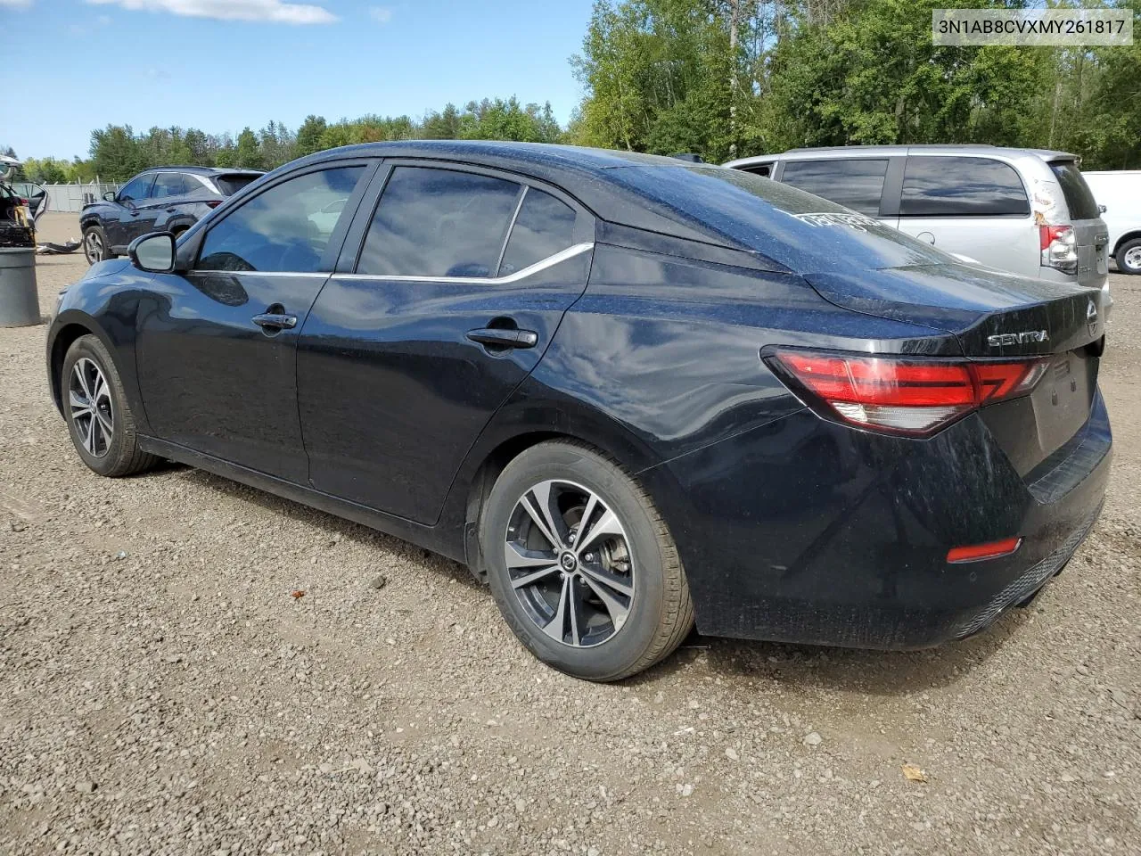 2021 Nissan Sentra Sv VIN: 3N1AB8CVXMY261817 Lot: 65237704