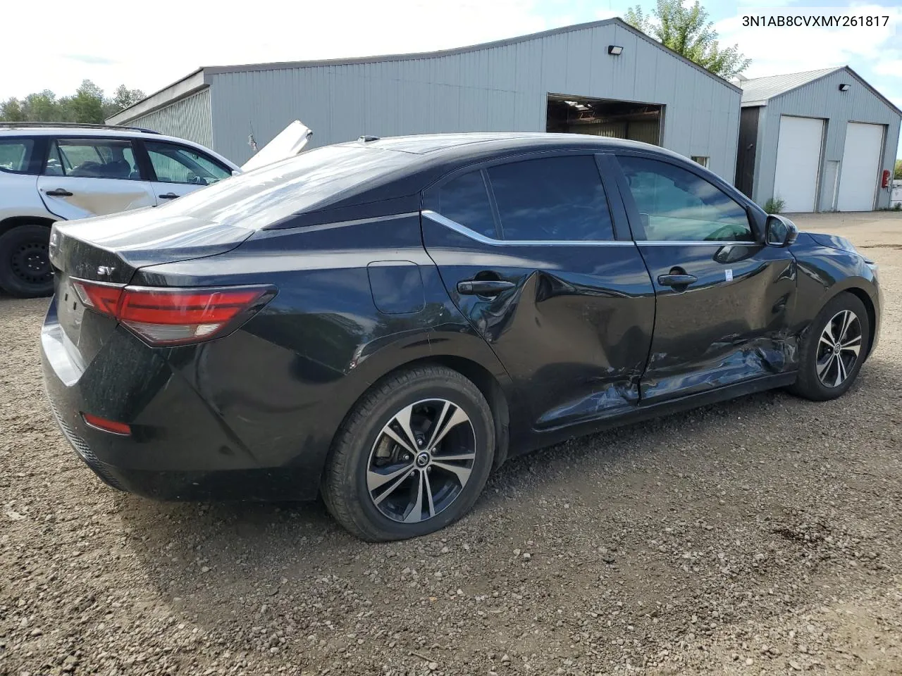 2021 Nissan Sentra Sv VIN: 3N1AB8CVXMY261817 Lot: 65237704