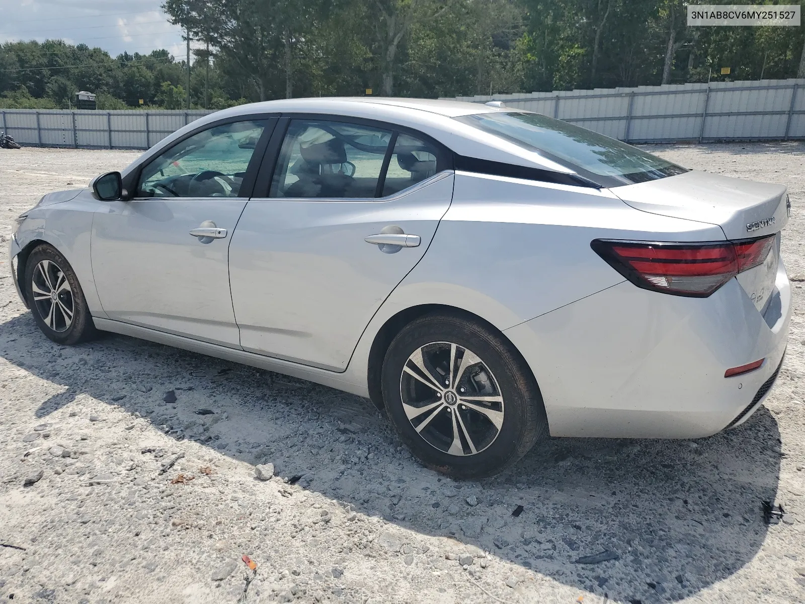 2021 Nissan Sentra Sv VIN: 3N1AB8CV6MY251527 Lot: 65625374