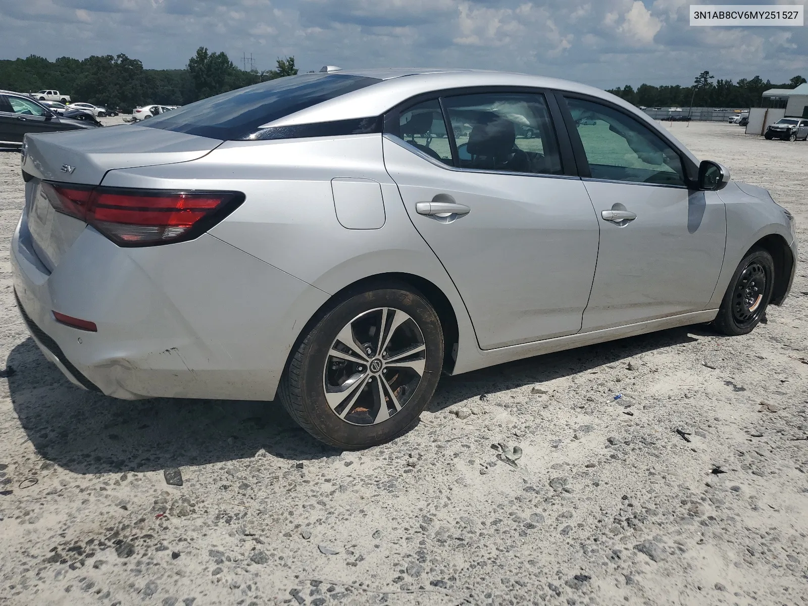 2021 Nissan Sentra Sv VIN: 3N1AB8CV6MY251527 Lot: 65625374