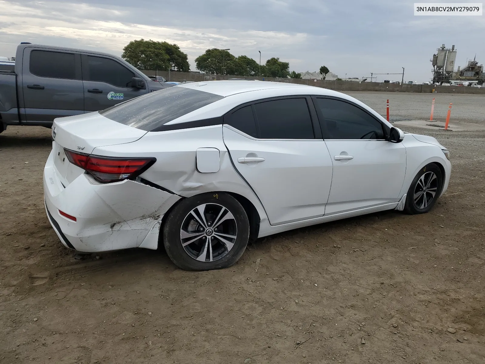 2021 Nissan Sentra Sv VIN: 3N1AB8CV2MY279079 Lot: 65643474