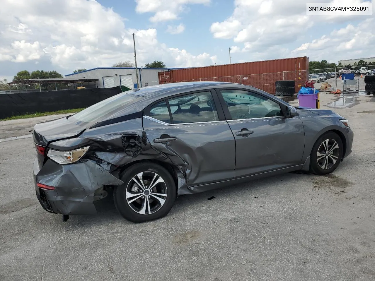 2021 Nissan Sentra Sv VIN: 3N1AB8CV4MY325091 Lot: 65782914