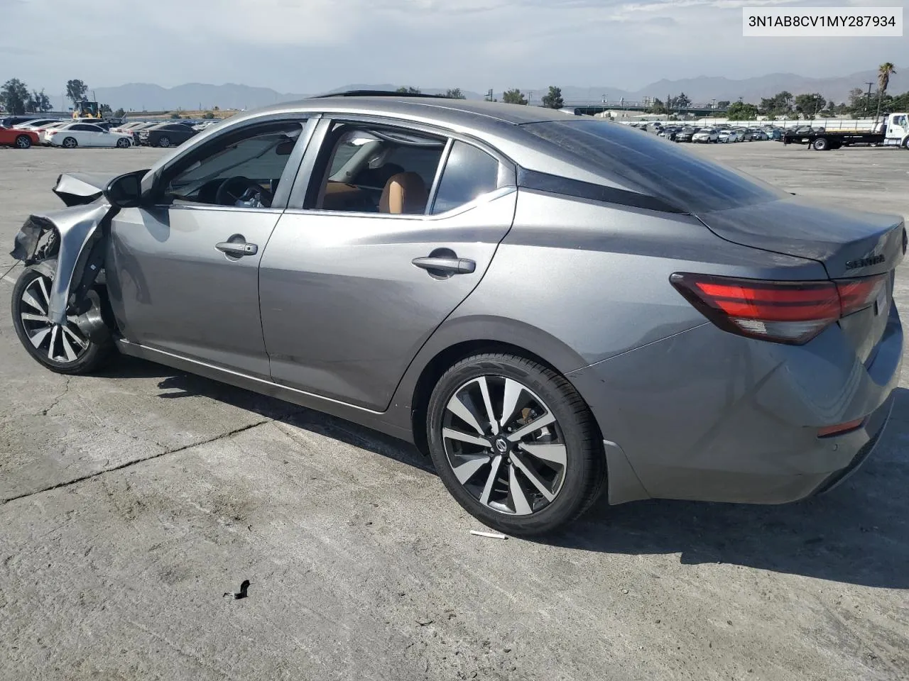 2021 Nissan Sentra Sv VIN: 3N1AB8CV1MY287934 Lot: 66009424