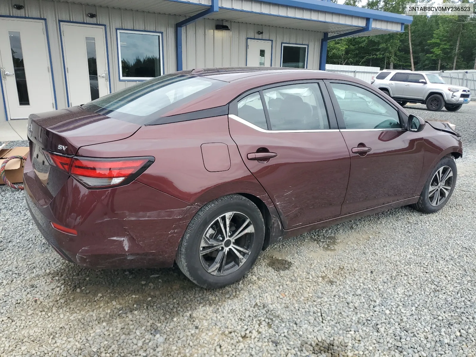 2021 Nissan Sentra Sv VIN: 3N1AB8CV0MY236523 Lot: 66248974