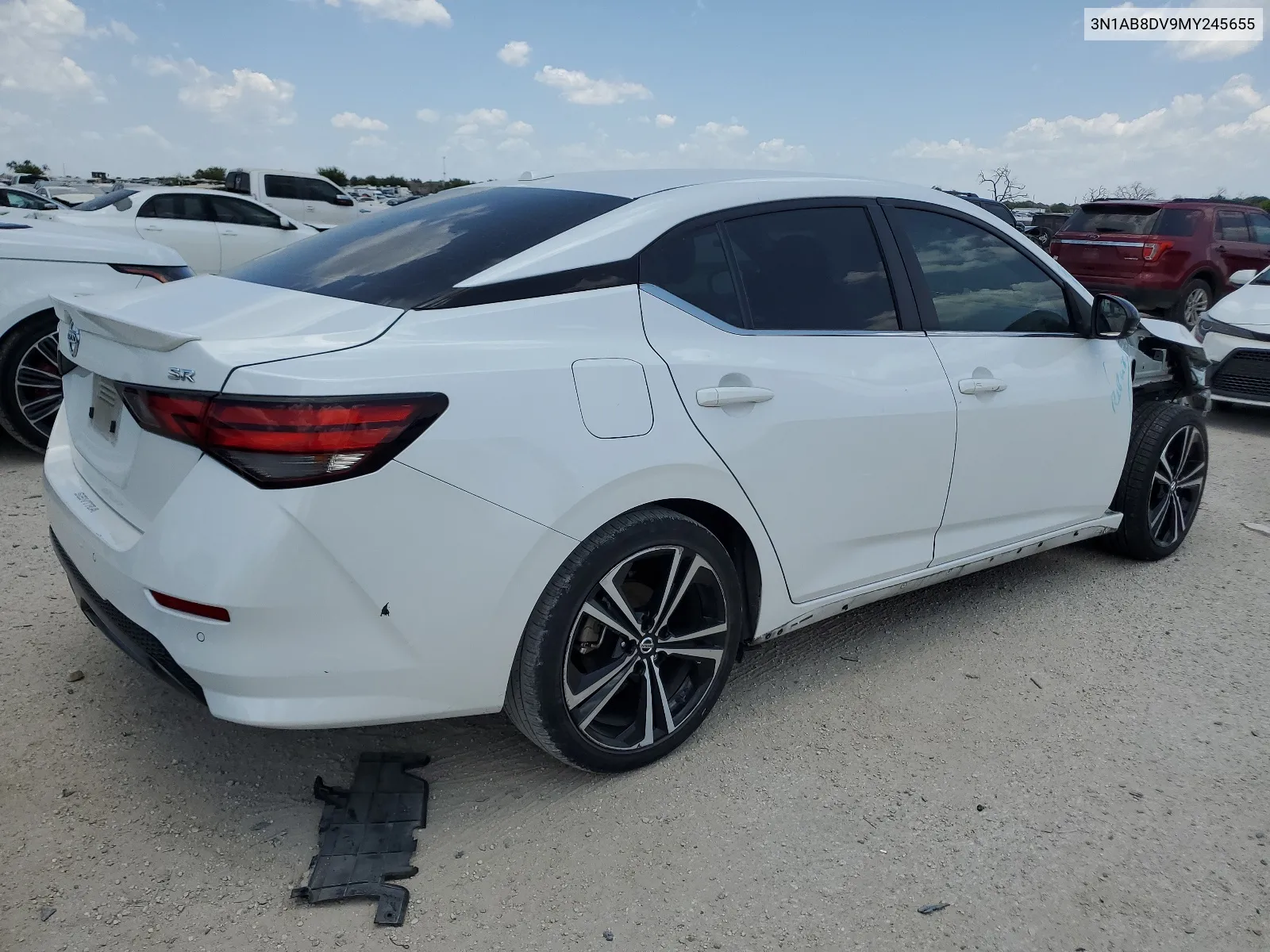 2021 Nissan Sentra Sr VIN: 3N1AB8DV9MY245655 Lot: 66586904