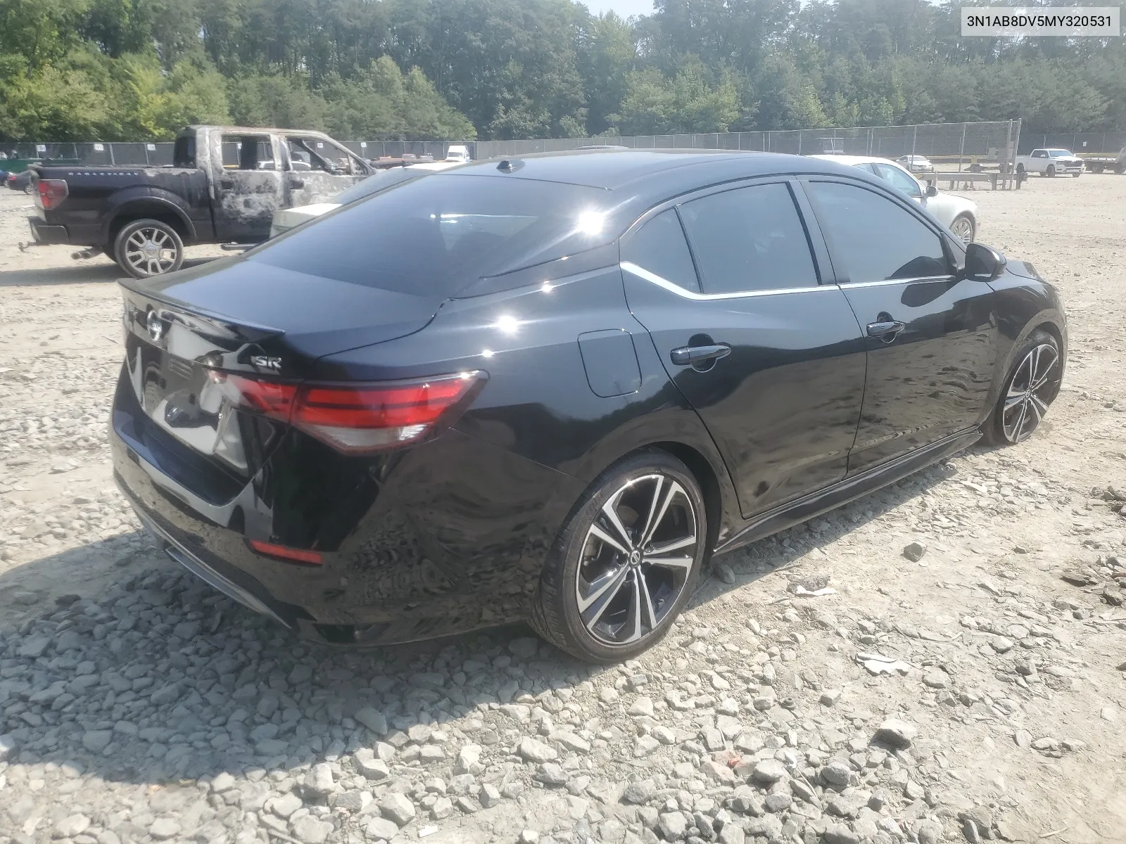 2021 Nissan Sentra Sr VIN: 3N1AB8DV5MY320531 Lot: 66701554