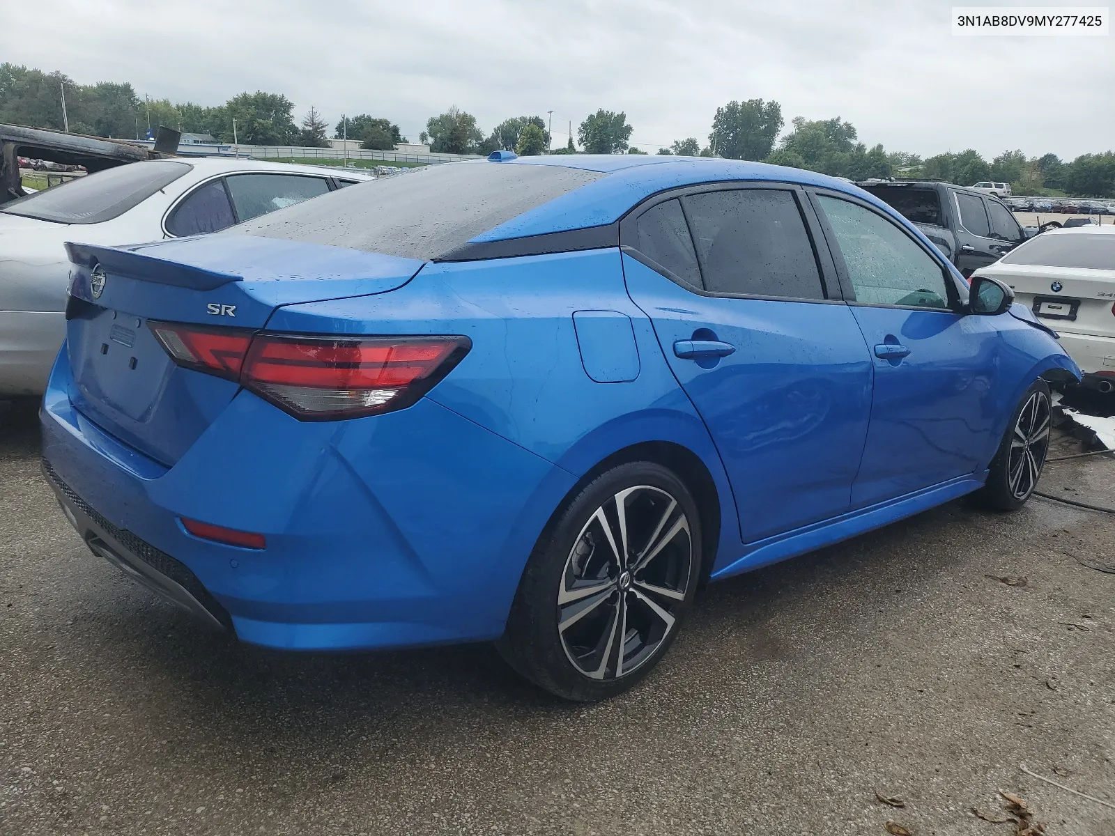 2021 Nissan Sentra Sr VIN: 3N1AB8DV9MY277425 Lot: 66793104