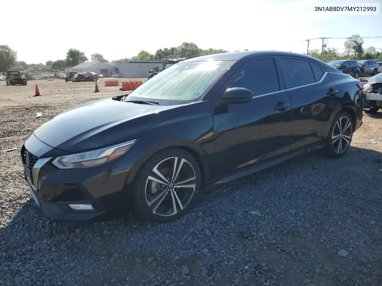 2021 Nissan Sentra Sr VIN: 3N1AB8DV7MY212993 Lot: 66968764