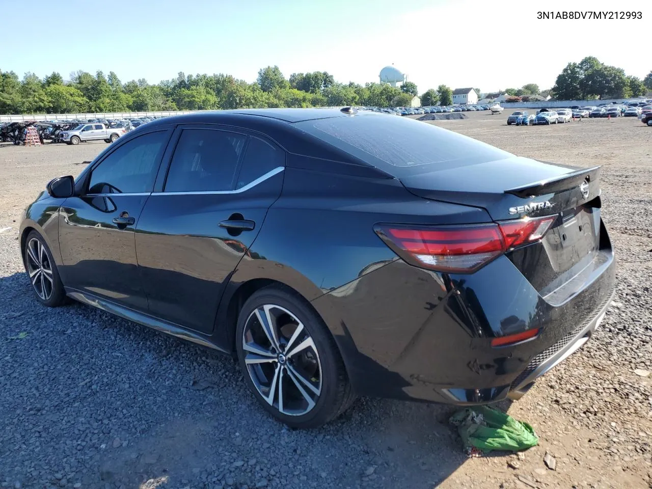 2021 Nissan Sentra Sr VIN: 3N1AB8DV7MY212993 Lot: 66968764