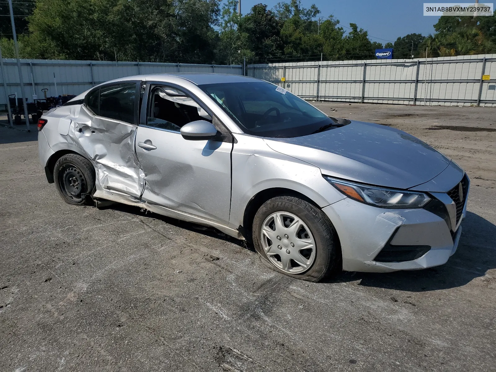 2021 Nissan Sentra S VIN: 3N1AB8BVXMY239737 Lot: 67205184