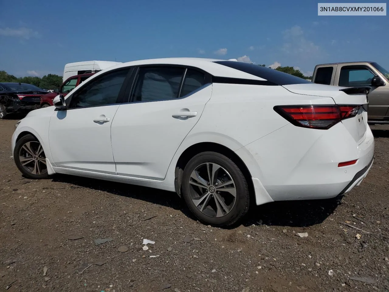 2021 Nissan Sentra Sv VIN: 3N1AB8CVXMY201066 Lot: 67249554