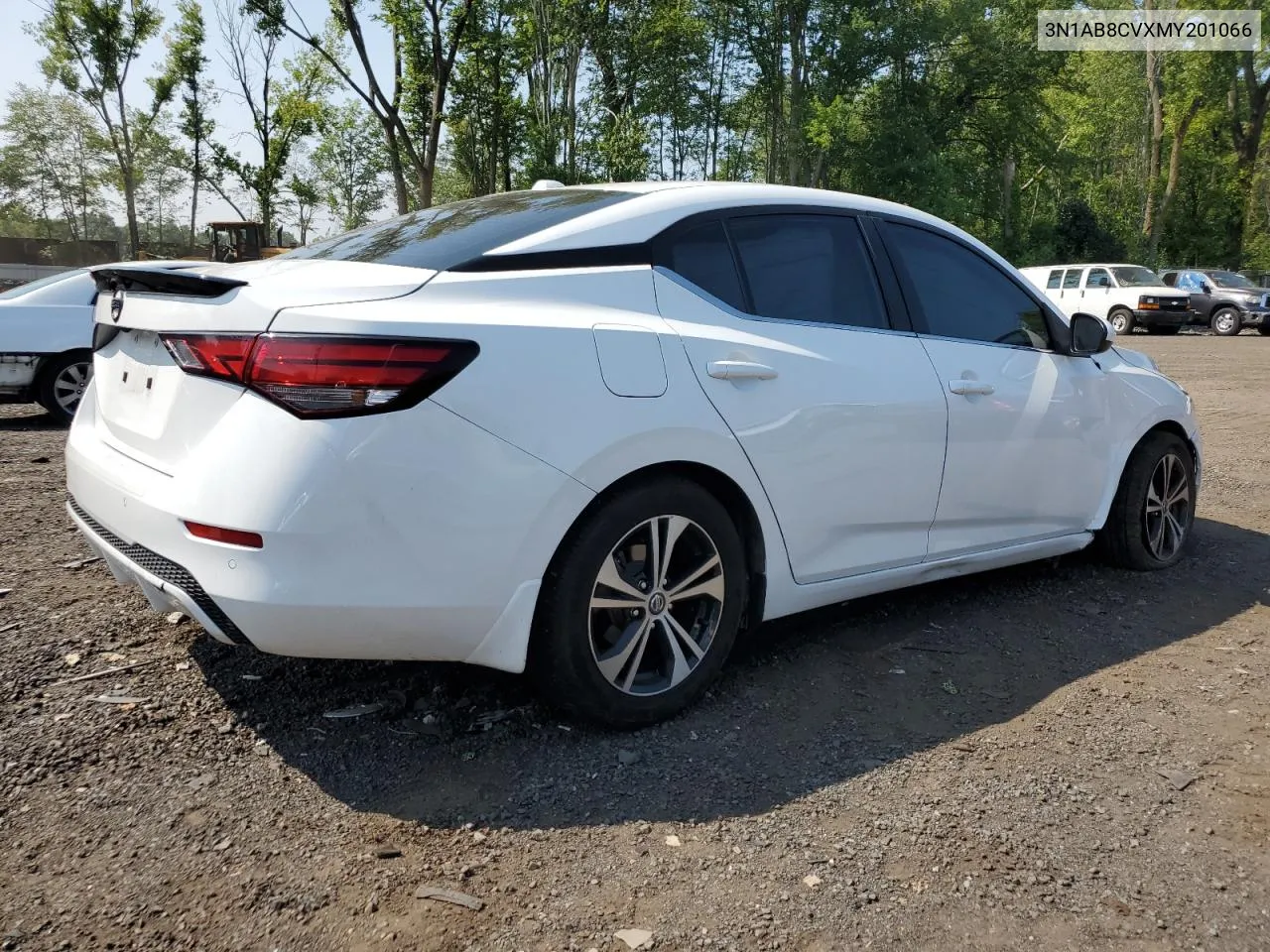 2021 Nissan Sentra Sv VIN: 3N1AB8CVXMY201066 Lot: 67249554