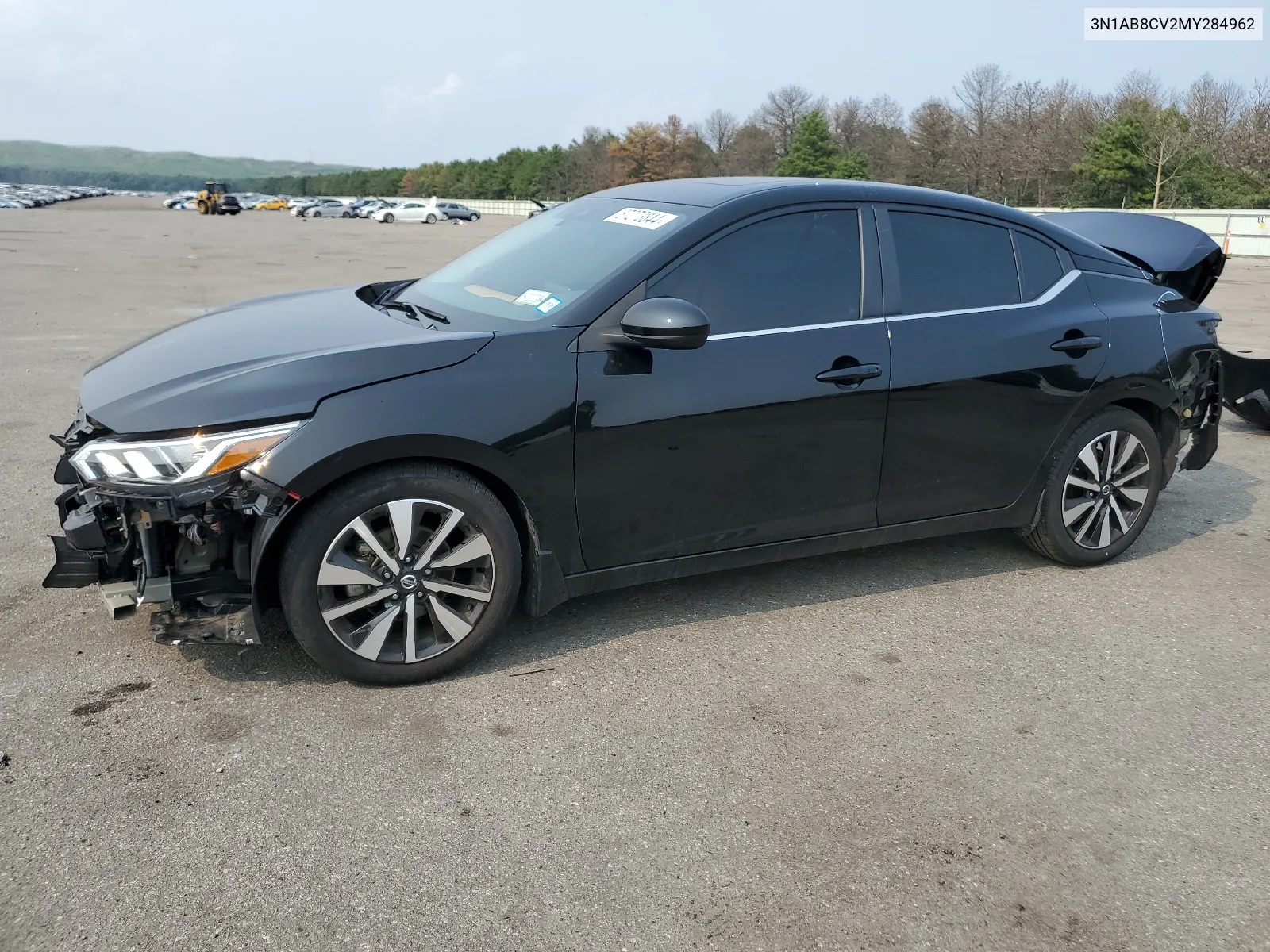 2021 Nissan Sentra Sv VIN: 3N1AB8CV2MY284962 Lot: 67273844