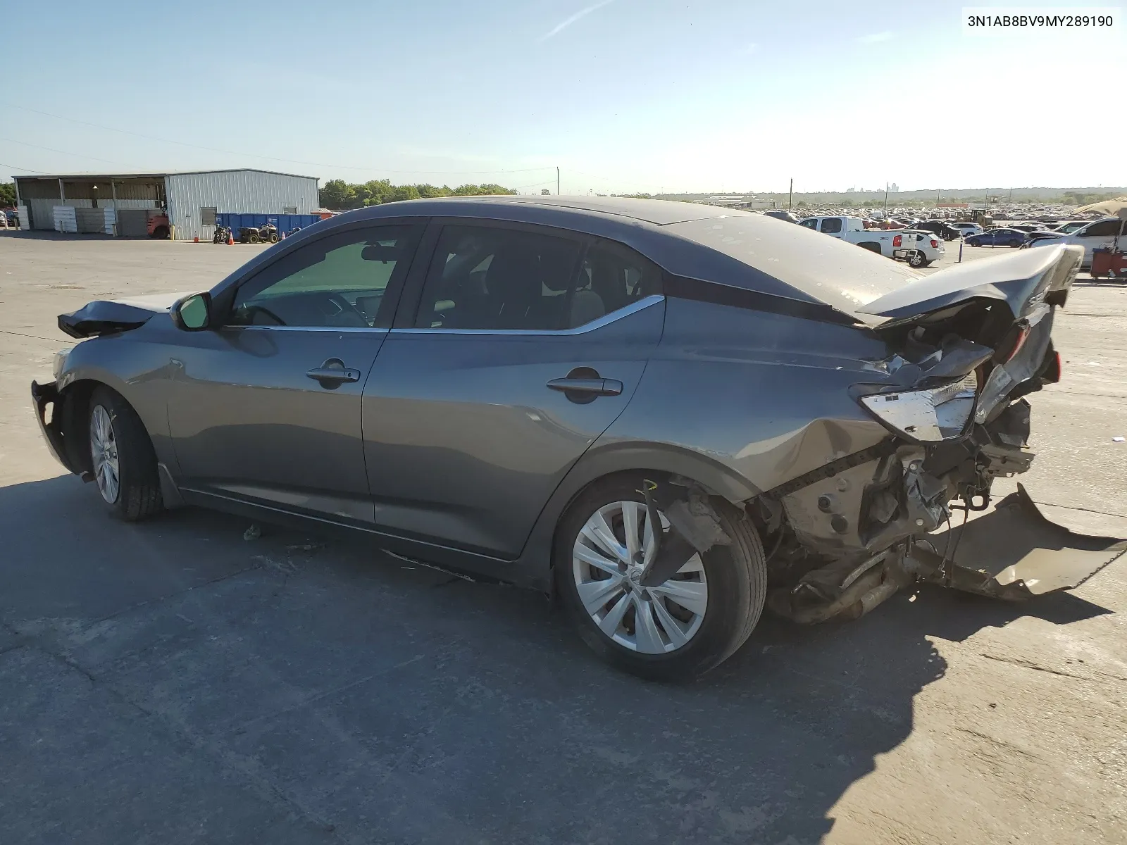 2021 Nissan Sentra S VIN: 3N1AB8BV9MY289190 Lot: 67608344