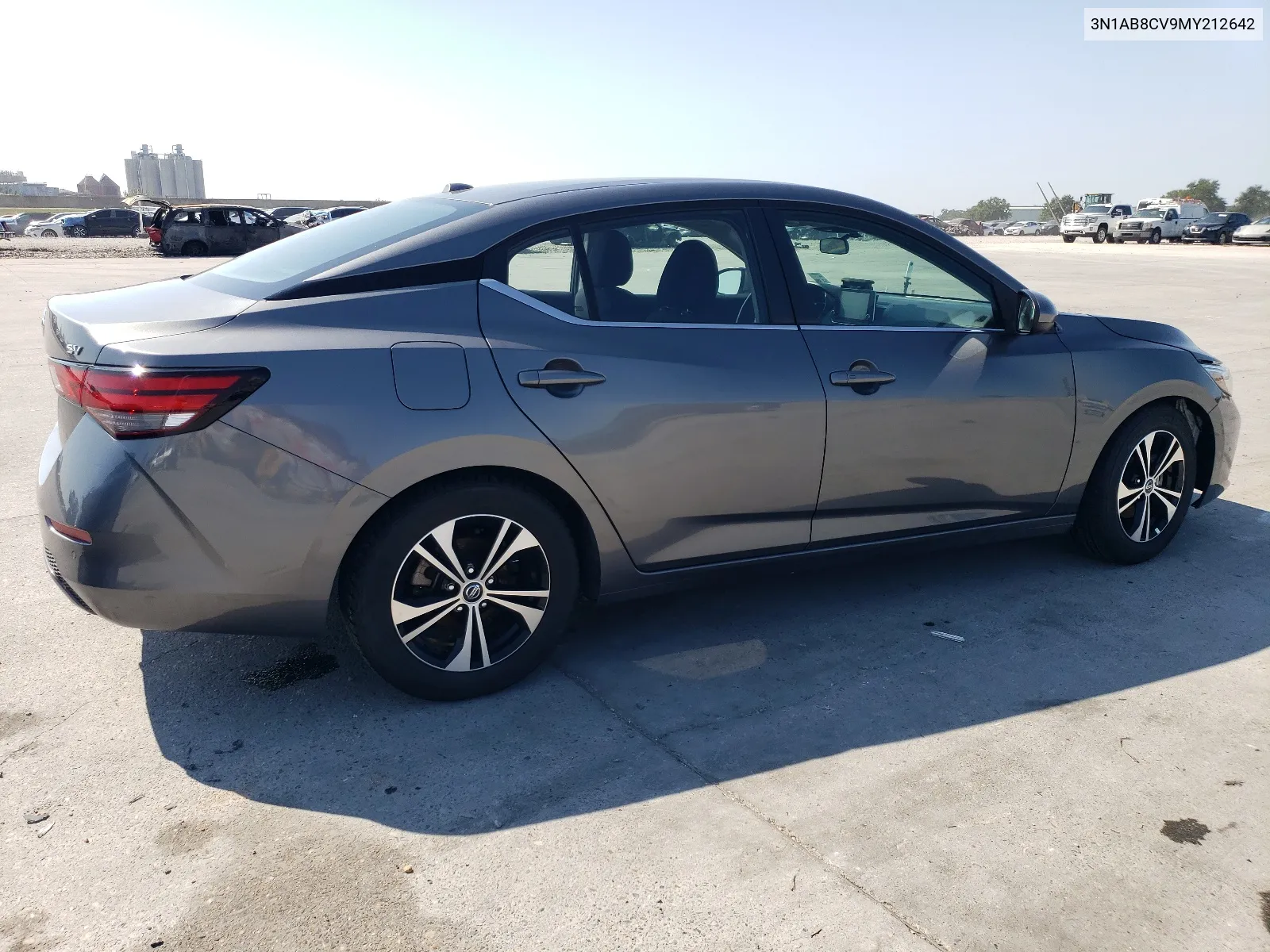 2021 Nissan Sentra Sv VIN: 3N1AB8CV9MY212642 Lot: 67640874