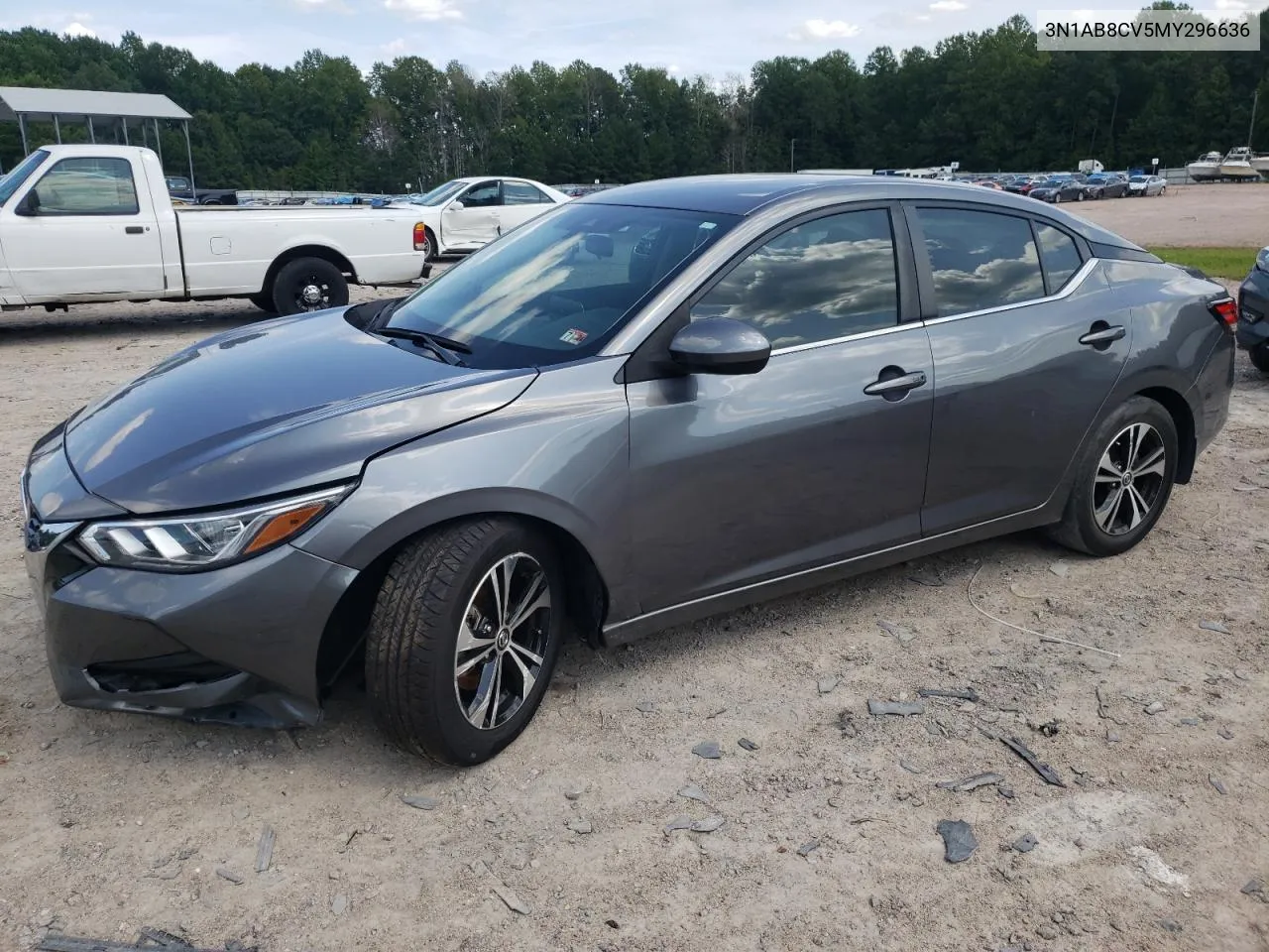 2021 Nissan Sentra Sv VIN: 3N1AB8CV5MY296636 Lot: 67795604