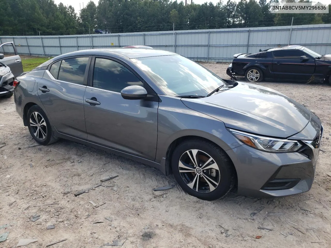 2021 Nissan Sentra Sv VIN: 3N1AB8CV5MY296636 Lot: 67795604