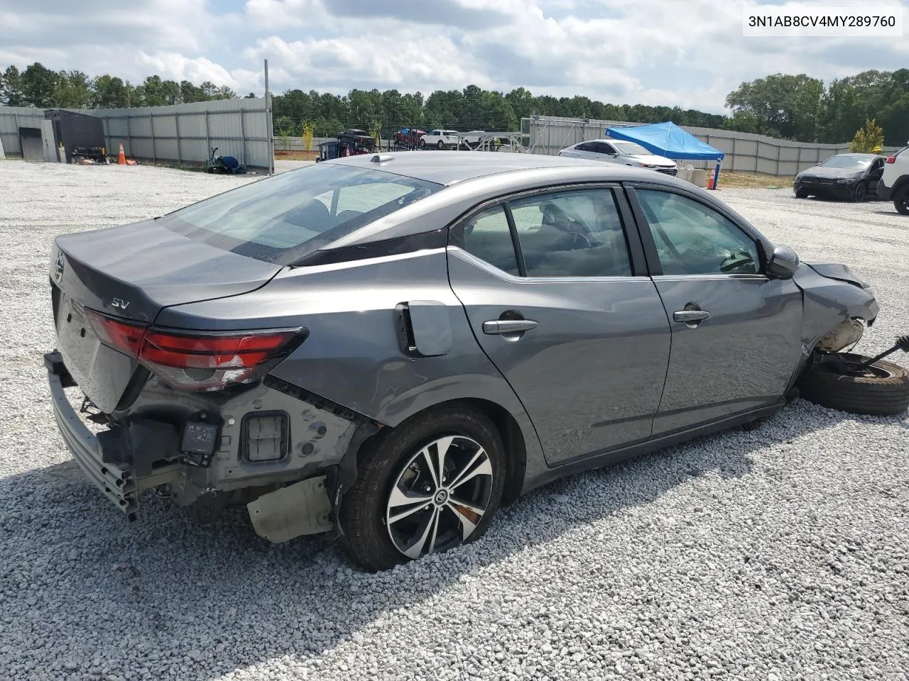 2021 Nissan Sentra Sv VIN: 3N1AB8CV4MY289760 Lot: 67952644