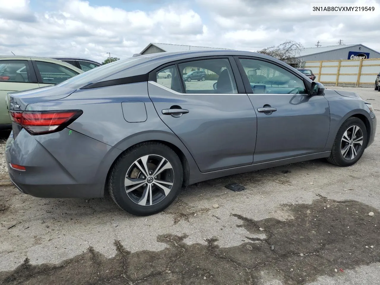 2021 Nissan Sentra Sv VIN: 3N1AB8CVXMY219549 Lot: 67970954