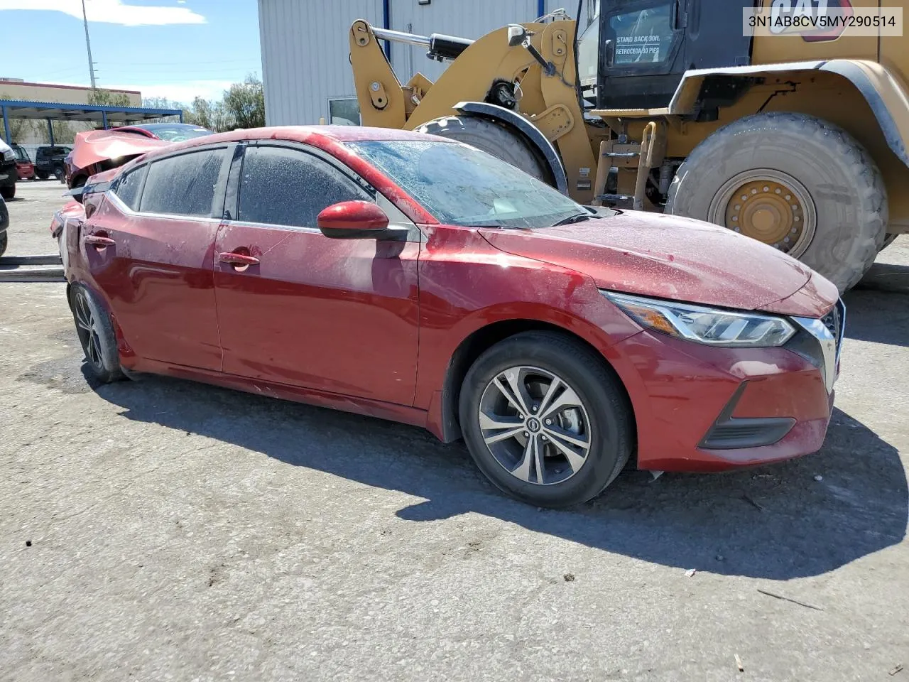 2021 Nissan Sentra Sv VIN: 3N1AB8CV5MY290514 Lot: 68287744