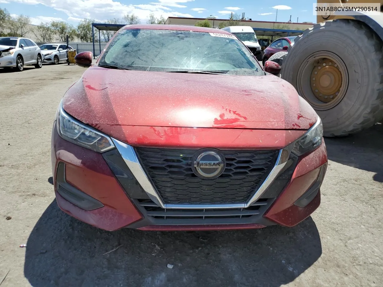 2021 Nissan Sentra Sv VIN: 3N1AB8CV5MY290514 Lot: 68287744