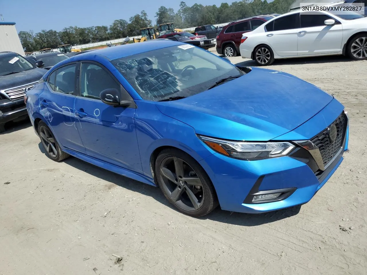 2021 Nissan Sentra Sr VIN: 3N1AB8DVXMY282827 Lot: 68309654