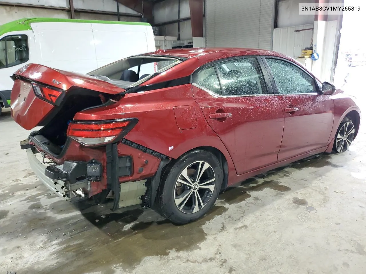 2021 Nissan Sentra Sv VIN: 3N1AB8CV1MY265819 Lot: 68462163