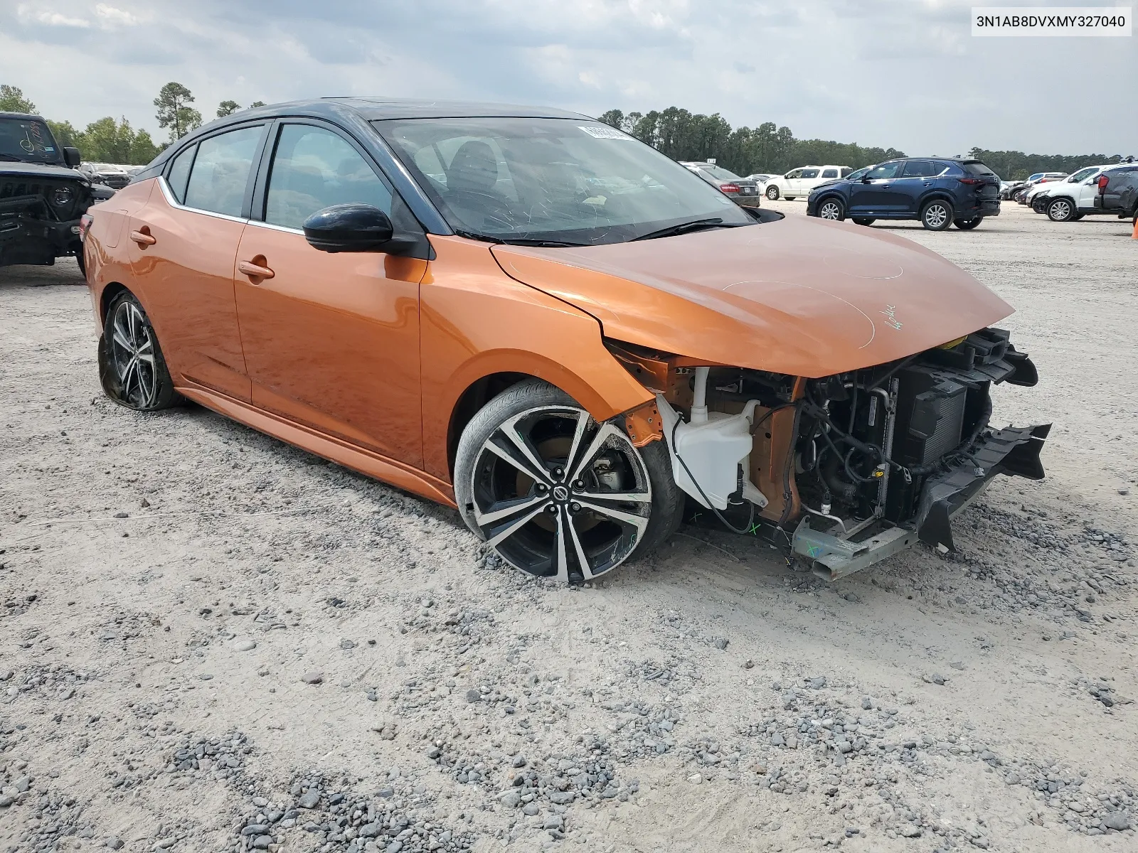 2021 Nissan Sentra Sr VIN: 3N1AB8DVXMY327040 Lot: 68662004