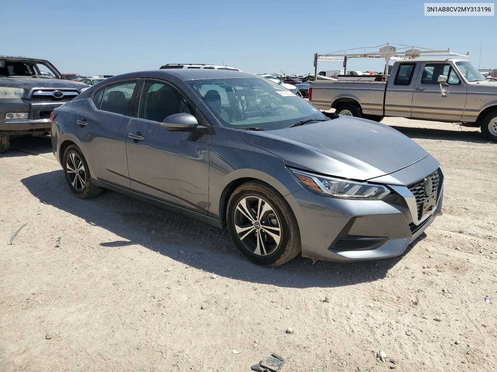 2021 Nissan Sentra Sv VIN: 3N1AB8CV2MY313196 Lot: 68760524