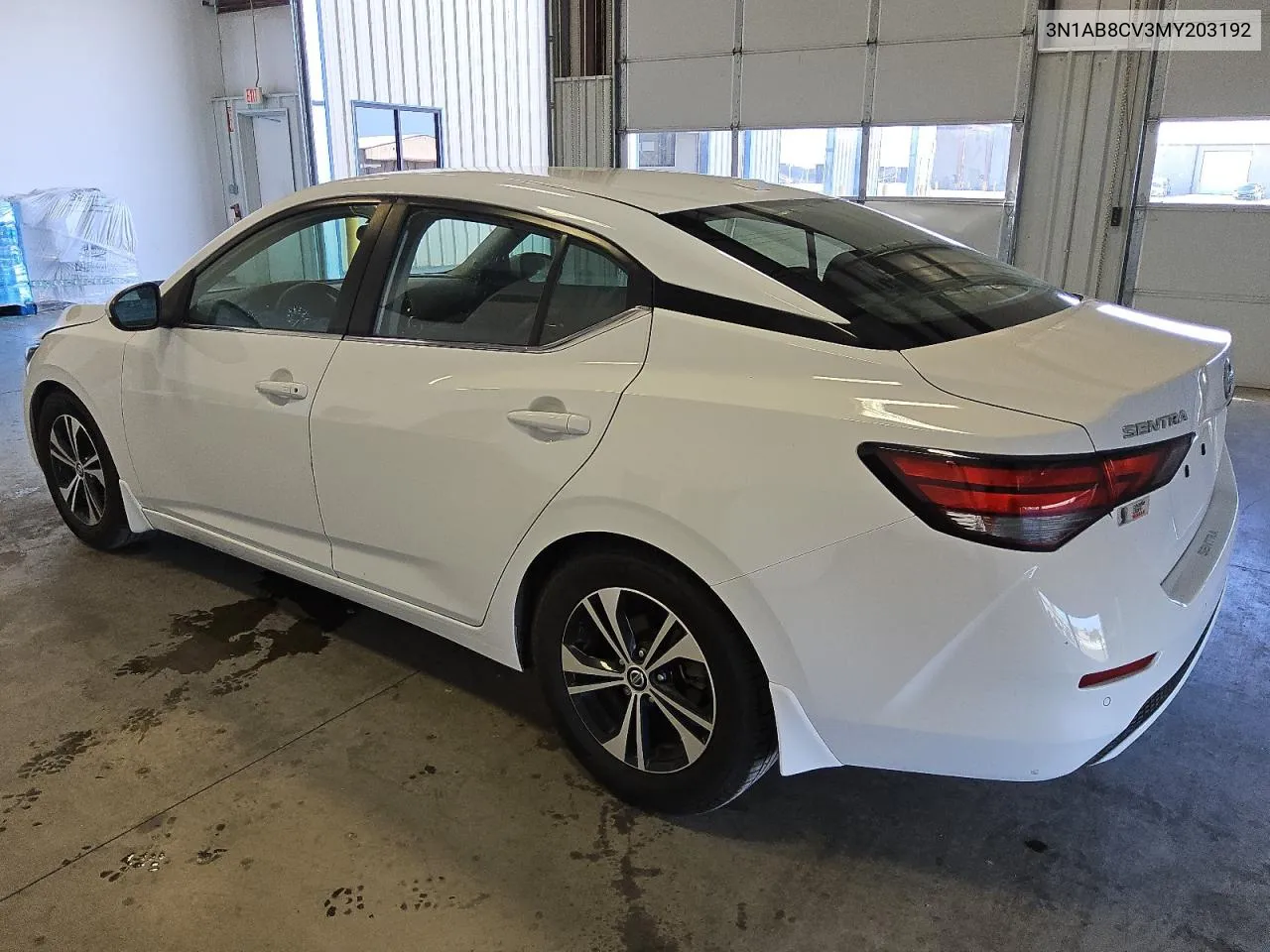 2021 Nissan Sentra Sv VIN: 3N1AB8CV3MY203192 Lot: 69015664