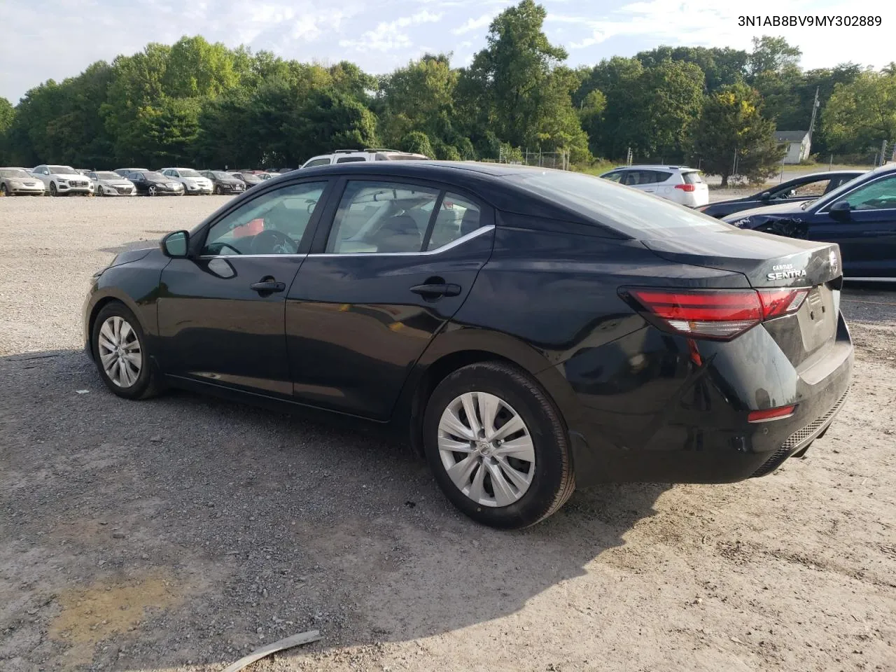 2021 Nissan Sentra S VIN: 3N1AB8BV9MY302889 Lot: 69132674