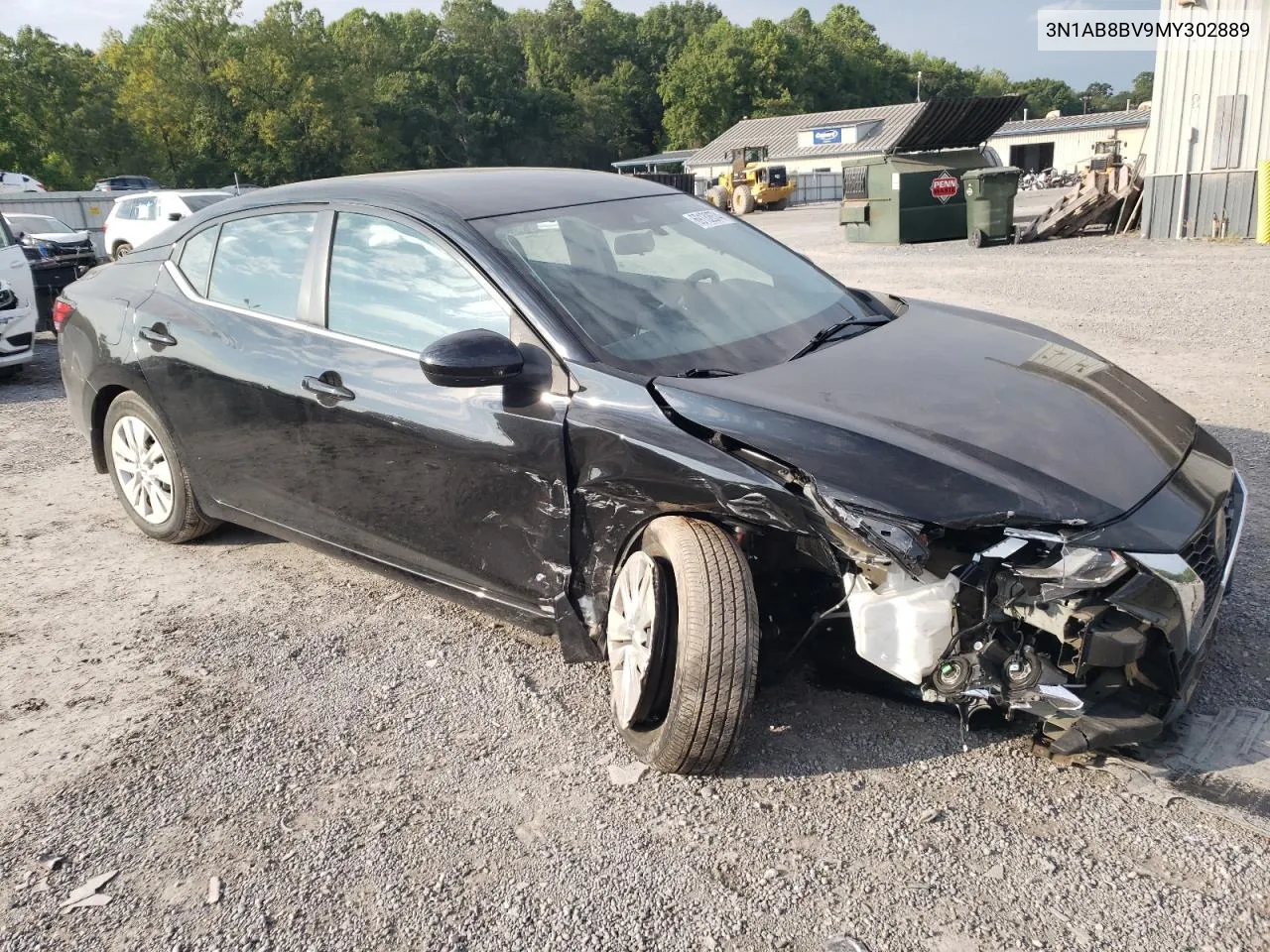 2021 Nissan Sentra S VIN: 3N1AB8BV9MY302889 Lot: 69132674