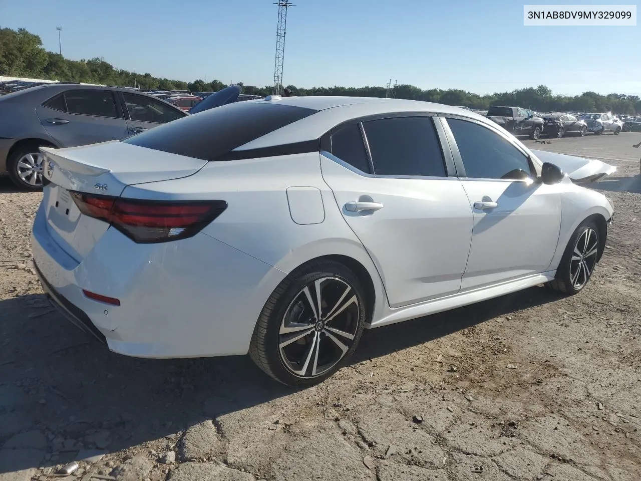 2021 Nissan Sentra Sr VIN: 3N1AB8DV9MY329099 Lot: 69223374