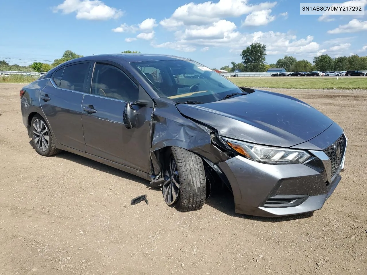 2021 Nissan Sentra Sv VIN: 3N1AB8CV0MY217292 Lot: 69234414