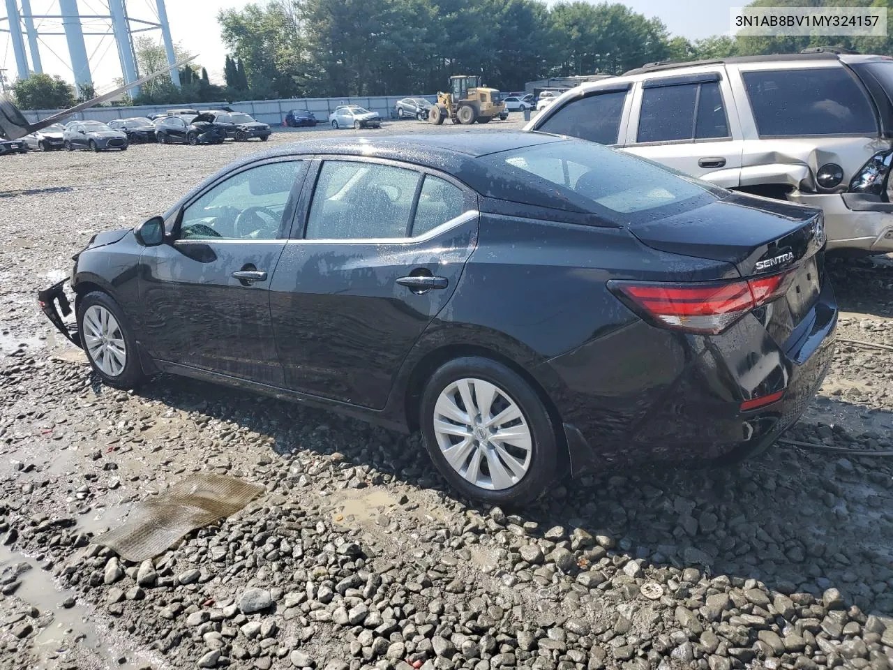 2021 Nissan Sentra S VIN: 3N1AB8BV1MY324157 Lot: 69242994