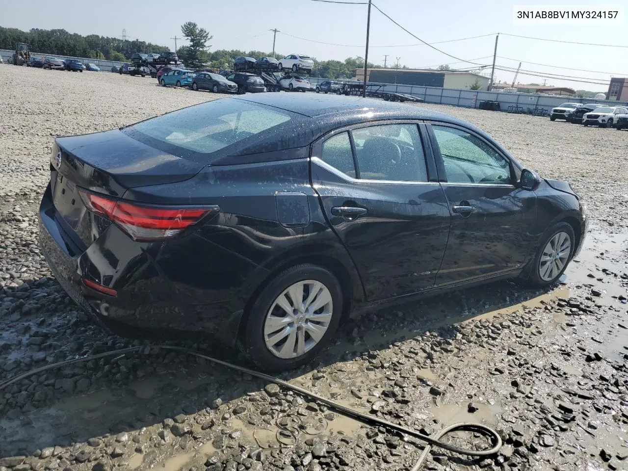 2021 Nissan Sentra S VIN: 3N1AB8BV1MY324157 Lot: 69242994