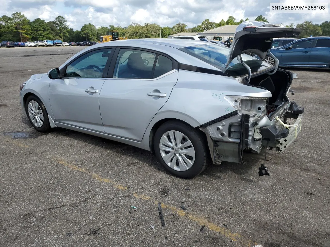 2021 Nissan Sentra S VIN: 3N1AB8BV9MY258103 Lot: 69335484