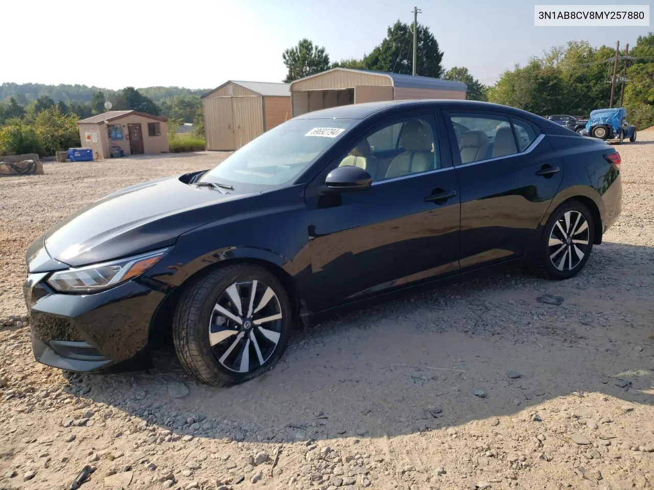 2021 Nissan Sentra Sv VIN: 3N1AB8CV8MY257880 Lot: 69692794