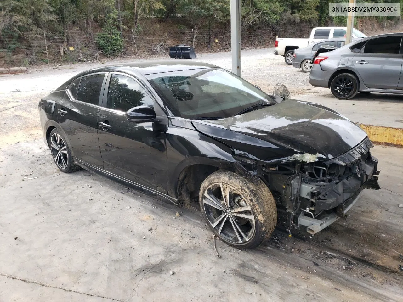 2021 Nissan Sentra Sr VIN: 3N1AB8DV2MY330904 Lot: 69817534