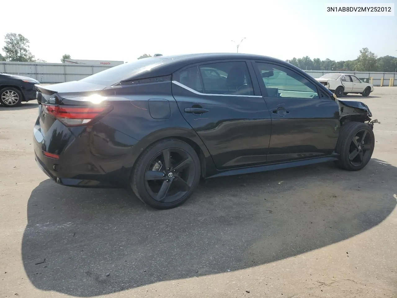 2021 Nissan Sentra Sr VIN: 3N1AB8DV2MY252012 Lot: 69823754