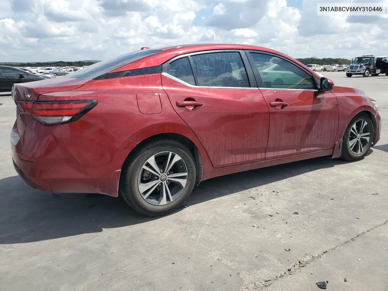 2021 Nissan Sentra Sv VIN: 3N1AB8CV6MY310446 Lot: 69857764