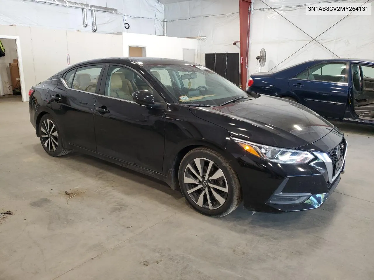 2021 Nissan Sentra Sv VIN: 3N1AB8CV2MY264131 Lot: 69869014