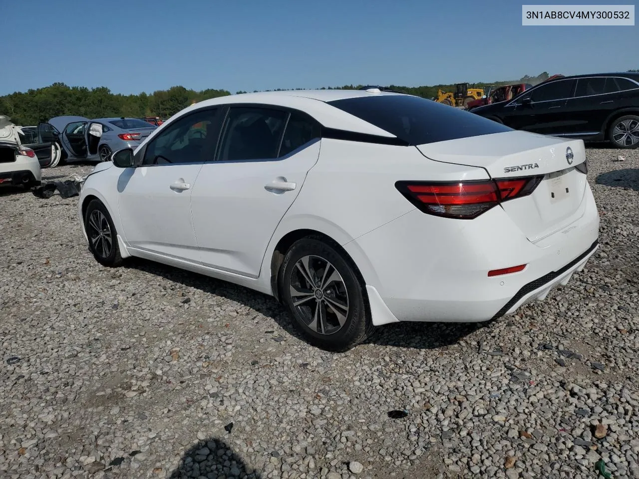 2021 Nissan Sentra Sv VIN: 3N1AB8CV4MY300532 Lot: 69935644