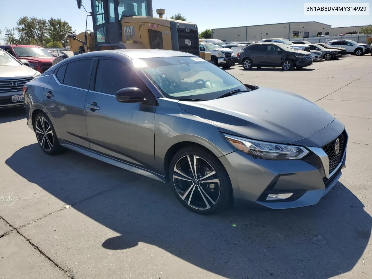 2021 Nissan Sentra Sr VIN: 3N1AB8DV4MY314929 Lot: 70018074