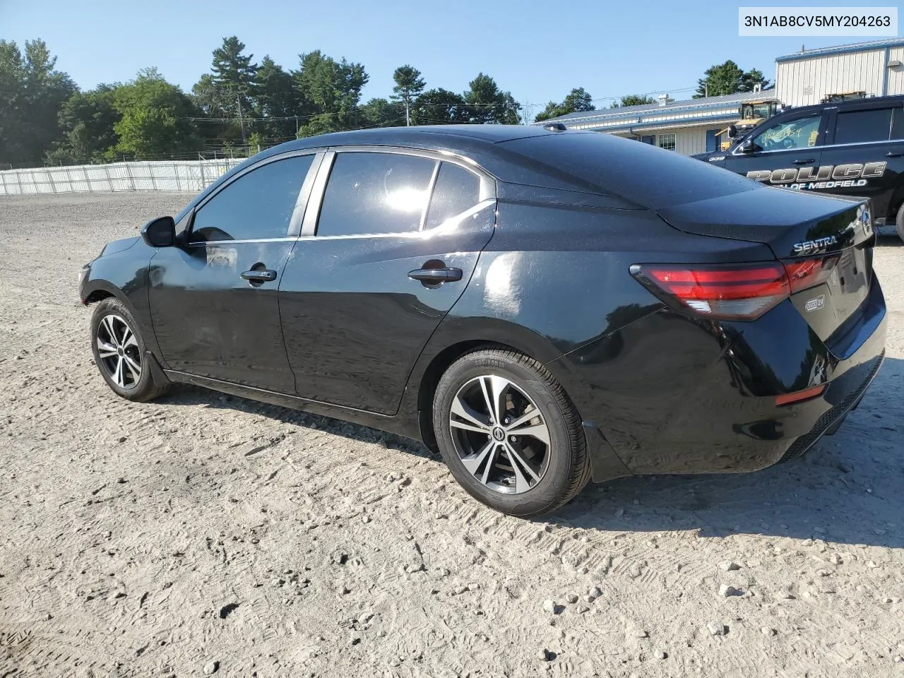 2021 Nissan Sentra Sv VIN: 3N1AB8CV5MY204263 Lot: 70074304