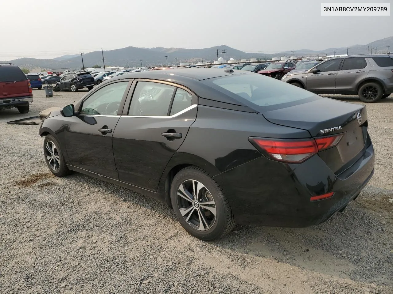 2021 Nissan Sentra Sv VIN: 3N1AB8CV2MY209789 Lot: 70254334